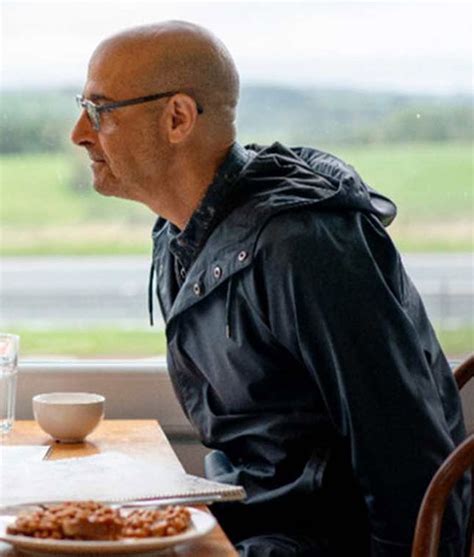 Stanley Tucci Supernova Tusker Jacket with Hood - Jackets Expert