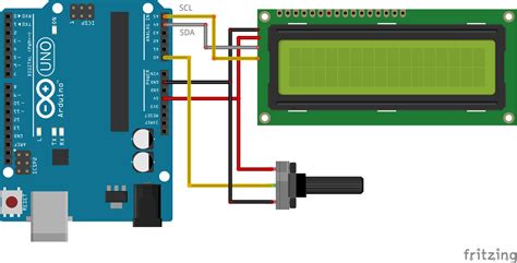 Arduino Compatible IIC / I2C Serial 2.5″ LCD 1602 Display Module – Dr ...