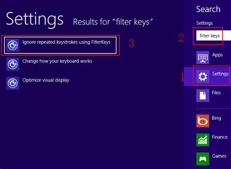 Filterkeys