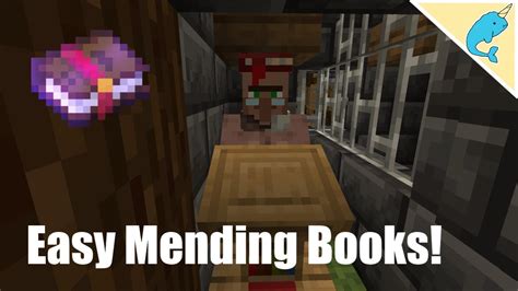 How To Get Mending Books In Minecraft! / Infinite Mending Books Easily! - YouTube