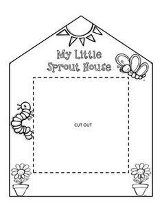 My Little Sprout House Printable | Kindergarten science, Preschool science, Science activities