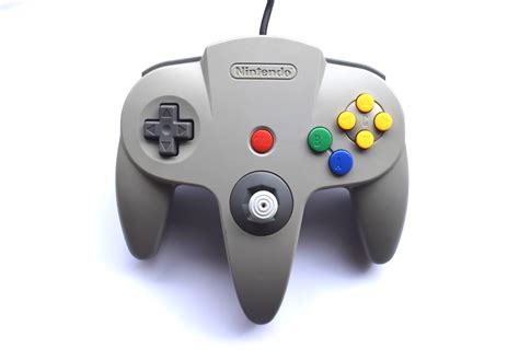 Official Original Nintendo N64 Controller Grey - Baxtros