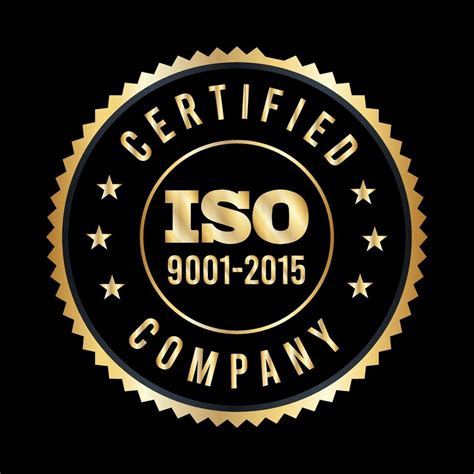 Iso certification . iso 90012015 logo . iso 9000 certification Premium Vector 20548447 Vector ...