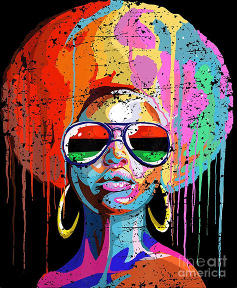 Black Girl Art, Afro women png, Black Women Strong png, Black Queen png ...