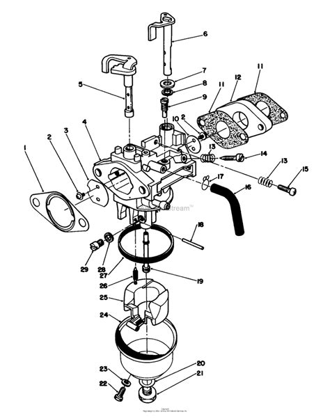 Lawnmower Carburetor Diagram