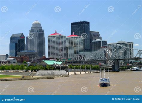 Louisville Skyline Stock Photo - Image: 132270