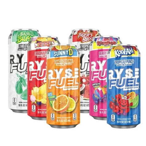 Ryse Fuel Energy Drinks | Yakima Fit Foods