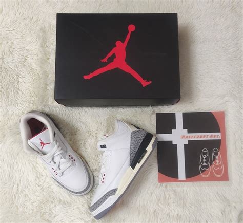 Jordan 3 "White Cement Reimagined", Women's Fashion, Footwear, Sneakers ...