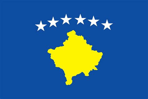 The flag of the Republic of Kosovo / Flamuri i Republikës … | Flickr