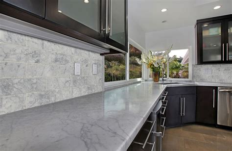 White Carrara Marble Countertops and Tile - MSI Surfaces