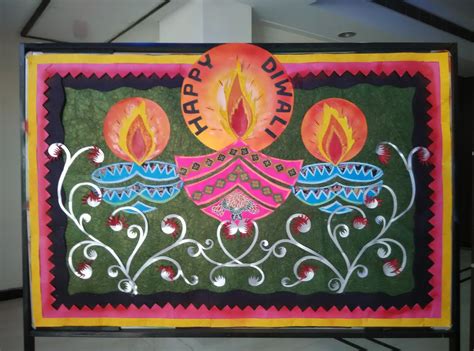 Art ,Craft ideas and bulletin boards for elementary schools: Diwali Celebration | Diwali ...