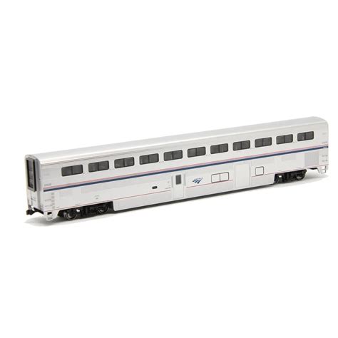 Kato HO Superliner Coach-Baggage Amtrak "Phase VI" w/ Lights - Spring ...