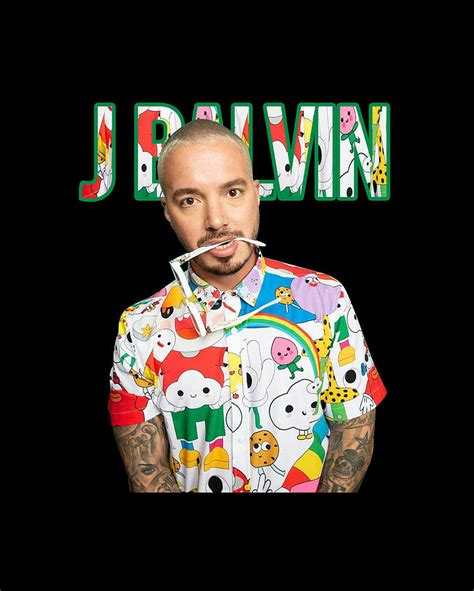 J Balvin - Colores Digital Art by Tika Ram - Pixels