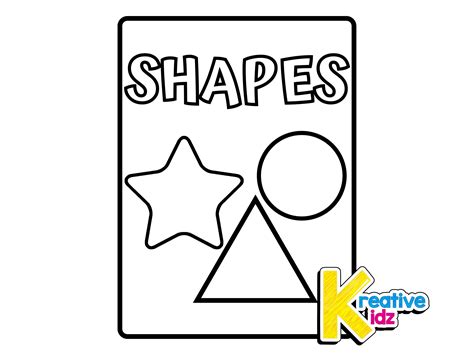 Printable Coloring Pages Shape Oval