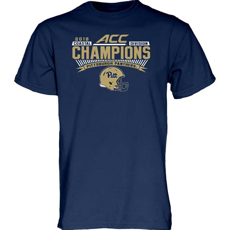 Pitt Panthers ACC Champs Tshirt 2018 PHENOMENA-ACC18-FOOT-CHAMP_7BCJ ...