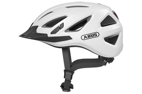 NEU ABUS Urban-I 3.0 Fahrrad-Helm Fahrradhelm weiß "Polar White" - E ...