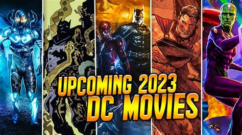 All DC Movies Coming Out in 2023 - YouTube