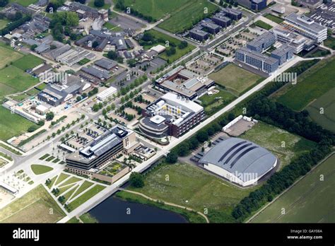 Aerial view of the West Cambridge Site, Cambridge University Stock Photo - Alamy