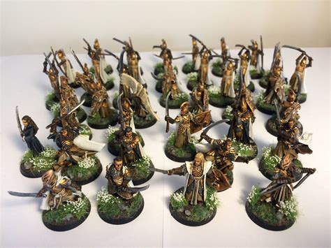 Lotr High Elves | Hobbit art, Warhammer figures, Fantasy art warrior