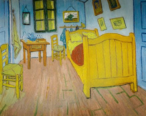 Vincent van Gogh - The Bedroom, 1888 (Van Gogh Museum - Amsterdam) at ...