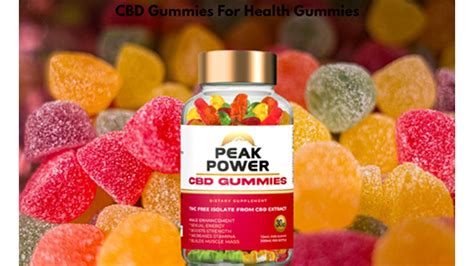 Peak Power CBD Gummies UK Reviews Should You Buy or Scam Gummy ...