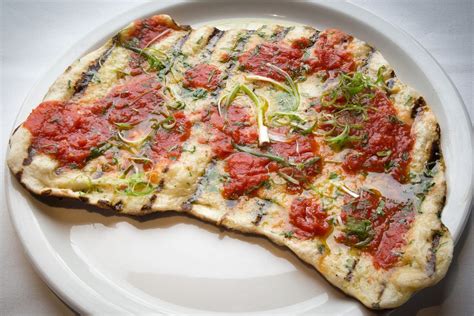 The Grilled Pizza Margarita at Al Forno in Providence - Eater