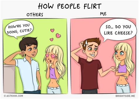 Normal People Vs. Me: 9 Amusingly Truthful Comic Strips | Flirting ...