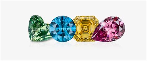 Loose Colored Diamonds Transparent PNG - 632x266 - Free Download on NicePNG