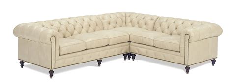 3285 Monticello Chesterfield Sectional by McKinley Leather