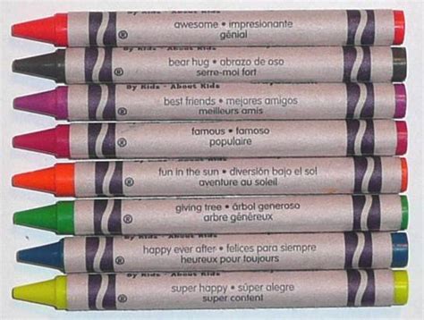 Do You Know All 64 Crayola Crayon Color Names? – Sensational Color