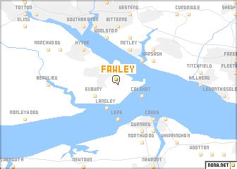 Fawley (United Kingdom) map - nona.net