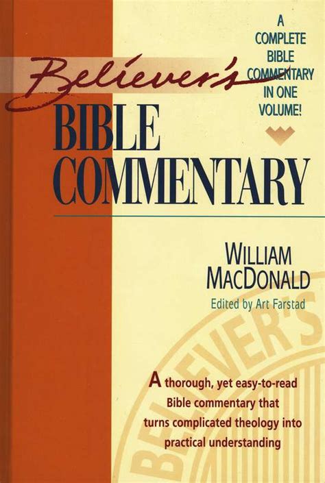 eStudySource.com - Believer's Bible Commentary for e-Sword PC