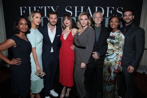 The cast of #FiftyShadesFreed | L.A Premiere | 50 shades freed, Fifty shades cast, Fifty shades ...