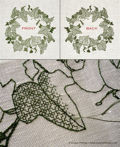 Blackwork embroidery: a step by step guide | Ajisai Press