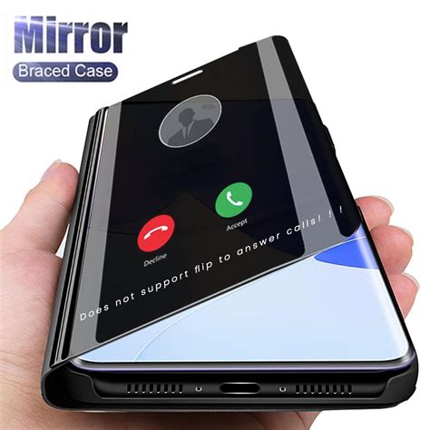 For Huawei Nova 9 Case Smart Mirror Flip Phone Cover Case on Hauwei Huawey Nova9 Nova 9 NAM-LX9 ...