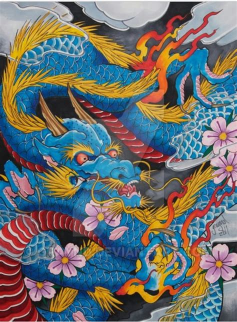 Pin by Teodor Livadaru on Superstition | Japanese dragon tattoos, Japanese tattoo, Blue dragon ...
