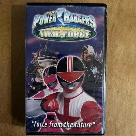 Power Rangers Time Force: Force From the Future VHS, 2001 - Etsy