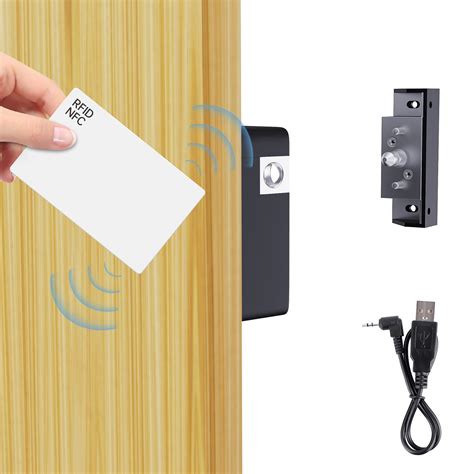 Buy RFID Cabinet Lock, Smart NFC Electronic Locks for Drawer, Hidden Card Lock for Wooden ...