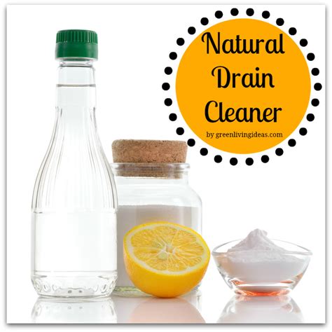 Natural Drain Cleaner for a Clean, Green Home