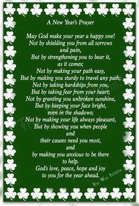 Irish Blessings For New Year - NEWYEAR KWP