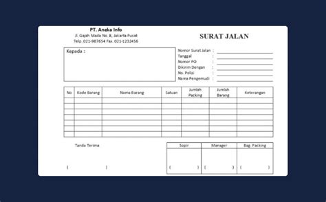 Apa Pentingnya Surat Jalan Untuk Pengiriman? Berikut Penjelasannya.