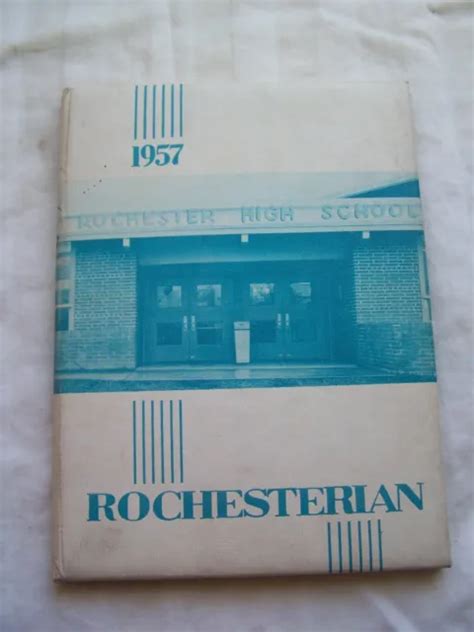 1957 ROCHESTER HIGH School Yearbook Rochester, Washington Rochesterian ...