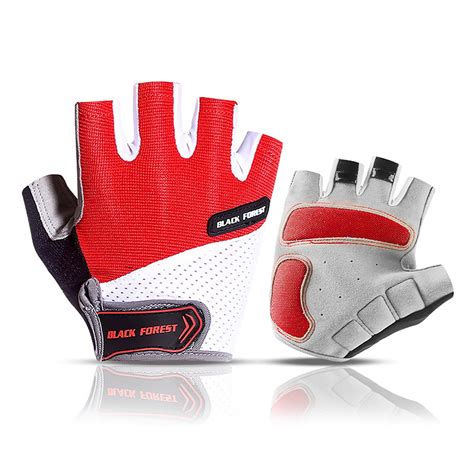 Mens Cycling Gloves,Half Finger Biking Glove Road Bicycle Gloves Gel ...