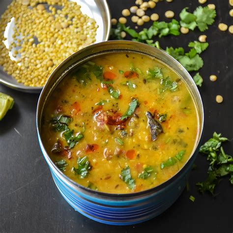 Trevti dal/ Three Lentil Dal - Relish The Bite