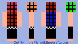 cube Minecraft Skin