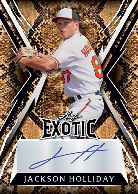 2023 Leaf Exotic Baseball Cards Checklist