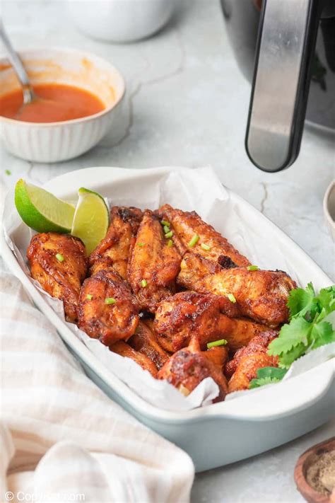 Air Fryer Sweet and Spicy Chicken Wings - CopyKat Recipes