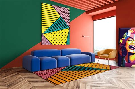 Colorful and unusual - POP ART! | Helios Deco | Pop art design interior, Pop art design ...