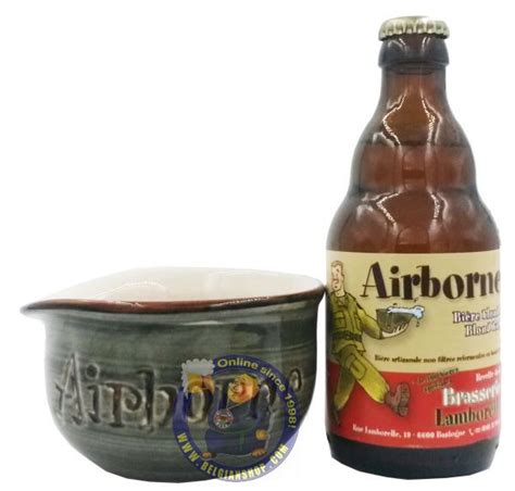 Our New Beer: Airborne Blond 9° Available at: http://store.belgianshop.com/special-beers/2110 ...