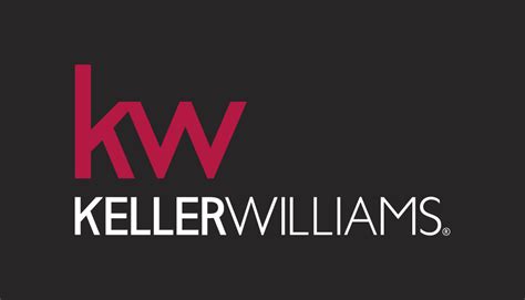 BACK-9014K - KW logo centered over black background. | Keller williams realty logo, Real estate ...